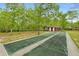Community shuffleboard court near the clubhouse at 127 Cypress Pond Rd, Port Orange, FL 32128