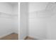 Spacious walk-in closet with shelving for organization at 1683 10Th Ave, Deland, FL 32724