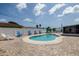 In-ground pool with lounge chairs and patio at 179 Ann Rustin S Dr, Ormond Beach, FL 32176