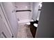 Bathroom featuring a tub/shower combo, granite countertops, and tiled floors at 201 Walter Stevens Way, Deland, FL 32724