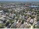 Aerial view of home near Lake Hiawatha at 202 W Chancery Ln, Deland, FL 32724