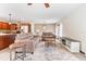 Comfortable living room featuring modern decor, lots of natural light, and an open floor plan at 2127 3Rd Ave, Deland, FL 32724