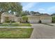 Charming single Gathering home with a well-manicured lawn and three-car garage at 217 Lourdan Ct, Debary, FL 32713