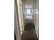 Hallway leading to a carpeted living room with natural light at 2366 Florida Dr, Deltona, FL 32738
