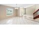 Bright entry foyer featuring decorative tile flooring, natural light, and soaring ceilings at 2708 Smithfield Dr, Orlando, FL 32837