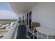 Spacious balcony with seating offering panoramic city and water views at 2800 N Atlantic Ave # 1716, Daytona Beach, FL 32118