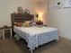 Comfortable bedroom with a cozy bed and unique decor, creating a personalized and inviting space at 2875 Delrose N Dr, Lakeland, FL 33805