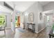Inviting entryway with stylish decor, natural light, and a welcoming atmosphere at 3132 Mango Tree Dr, Edgewater, FL 32141