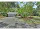 Charming home exterior with mature trees, lush lawn, and circular driveway at 319 N Salisbury Ave, Deland, FL 32720