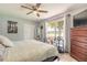 Bedroom featuring a neutral color scheme, and lots of storage space at 4 Brandy Hills Dr, Port Orange, FL 32129