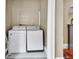 Efficient laundry room with washer and dryer hookups, ready for your appliances at 441 N Julia Ave, Deland, FL 32720