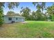 Expansive backyard with lush green grass and mature trees at 507 Sand Ave, Apopka, FL 32703
