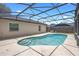 Inviting backyard pool with screen enclosure, perfect for relaxation and outdoor entertaining at 510 Apollo Ave, Deltona, FL 32725