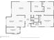 Detailed floor plan showcasing the layout of the bedrooms, living spaces, and bathrooms at 5204 Van Aken Dr, Orlando, FL 32808
