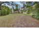 Large, wooded backyard with space for recreation or outdoor activities at 658 Westchester Dr, Deland, FL 32724