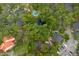 Aerial view shows the community pool, tennis courts, walking trails, and lush landscaping at 940 Douglas Ave # 189, Altamonte Springs, FL 32714