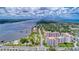 Discover breathtaking ocean views and luxurious living in this stunning aerial view of the coastal condo community at 1 John Anderson Dr # 3170, Ormond Beach, FL 32176