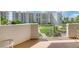 Enjoy the view from this condo balcony overlooking lush landscaping and the grounds of the community at 1 John Anderson Dr # 3170, Ormond Beach, FL 32176