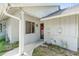 Charming exterior view of the townhome with neat landscaping at 101 N Hill Ave # 6, Deland, FL 32724