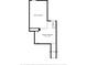 Layout of the primary bedroom including dimensions and an open to below view at 101 N Hill Ave # 6, Deland, FL 32724