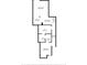 Floor plan showing the layout of the first floor of the house at 101 N Hill Ave # 6, Deland, FL 32724