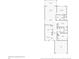Floor plan showing layout of a home, including the living room, bedrooms, bathrooms, kitchen, and garage at 123 Wood Ibis Ct, Daytona Beach, FL 32119