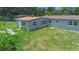 Overhead view of a backyard with green grass at 1612 W Grant St, Orlando, FL 32805