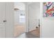 Bright bedroom featuring neutral carpet and modern white paint, with a large window at 1846 N Acadian Dr, Deltona, FL 32725