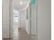Hallway showcasing access to the rooms at 1846 N Acadian Dr, Deltona, FL 32725
