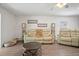 Relaxing living room with a comfortable sofa and natural light at 1846 N Acadian Dr, Deltona, FL 32725