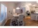 Charming breakfast nook with great lighting and easy access to the kitchen at 19232 Park Place Blvd, Eustis, FL 32736