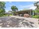Expansive backyard patio perfect for outdoor gatherings, featuring a grilling area and ample space at 204 Rio Pinar Dr, Ormond Beach, FL 32174