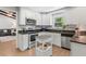 Modern kitchen featuring stainless steel appliances and beautiful granite countertops at 204 Rio Pinar Dr, Ormond Beach, FL 32174