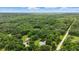 Expansive wooded acreage featuring a home, pond, and natural surroundings at 2950 Ragis Rd, Edgewater, FL 32132