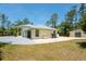 Well maintained, single-Gathering home with mature landscaping and an expansive concrete driveway at 3428 Longleaf Rd, Ormond Beach, FL 32174