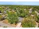 Aerial view showing lush greenery and neighborhood at 3655 Scott St, Port Orange, FL 32129