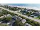 Aerial view showing the property near the beach and surrounding amenities, offering convenient access at 4403 Sea Mist Dr # 2110, New Smyrna Beach, FL 32169