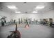 Brightly lit gym with exercise equipment, providing residents with convenient access to fitness at 4403 Sea Mist Dr # 2110, New Smyrna Beach, FL 32169
