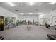 Spacious gym featuring a variety of equipment for a complete workout experience at 4403 Sea Mist Dr # 2110, New Smyrna Beach, FL 32169