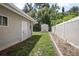 Backyard featuring a shed, perfect for storage or hobbies, enhancing the outdoor space at 502 W Hogle Ave, Deland, FL 32720