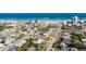 An aerial view showing a neighborhood and beachfront. Great for beach lovers! at 505 Wisteria Rd, Daytona Beach, FL 32118