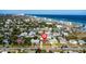 Aerial view of the property's location in a vibrant beachside community at 505 Wisteria Rd, Daytona Beach, FL 32118