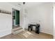 The home office features a desk and view to the laundry room at 505 Wisteria Rd, Daytona Beach, FL 32118