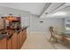Modern kitchen with stainless appliances and breakfast nook at 519 Donaldson Dr, Debary, FL 32713