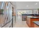 Bright kitchen with stainless steel appliances and island at 519 Donaldson Dr, Debary, FL 32713