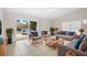 Inviting living room with neutral-toned furniture and sliding glass doors leading to outdoor patio at 5825 Forest Grove Blvd, Orlando, FL 32808