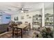 Open-concept dining room, seamlessly connecting to the living area at 903 Deer Springs Rd, Port Orange, FL 32129