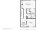 Upstairs floor plan showing a primary bedroom, 2 bathrooms, a secondary bedroom, and laundry at 903 Deer Springs Rd, Port Orange, FL 32129