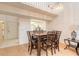 Open-concept living space with high ceilings and hardwood floors at 961 S Lakewood Ter # C, Port Orange, FL 32127