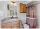 Full bathroom with shower and tub combo, and vanity at 10 Venetian Cir, Port Orange, FL 32127